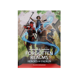 D&D Player Expansion Forgotten Realms "Heroes of Faerun" Book
