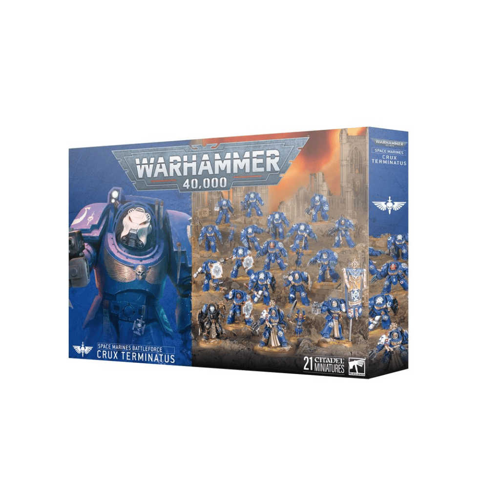 Warhammer 40,000 Space Marines Battleforce "Crux Terminatus" Miniatures Set