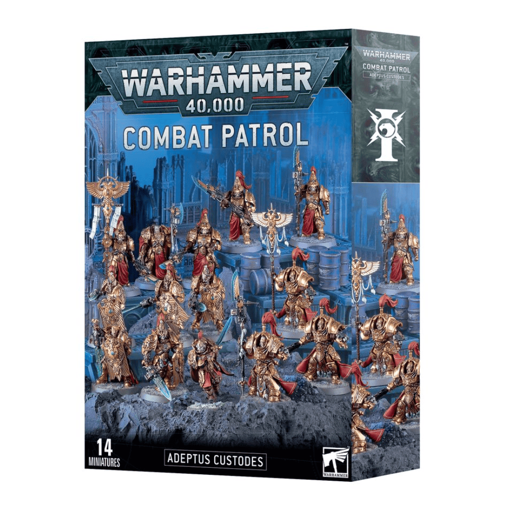 Warhammer 40,000 Combat Patrol "Adeptus Custodes" Miniatures set