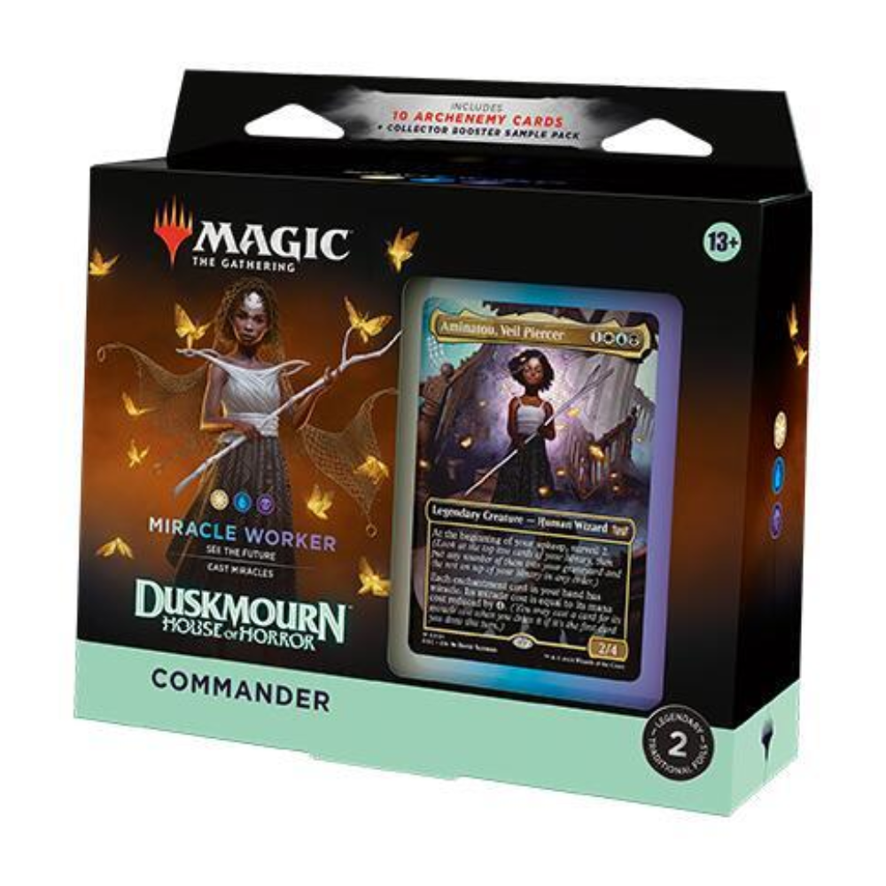 Magic: The Gathering - Duskmourn "Miracle Worker" Commander Deck
