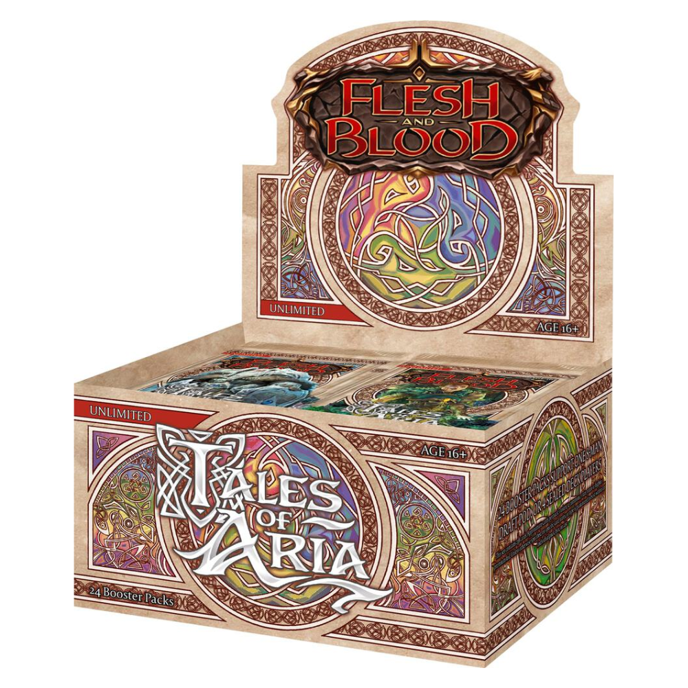 Flesh & Blood: Tales of Aria (1st Edition) Booster Display