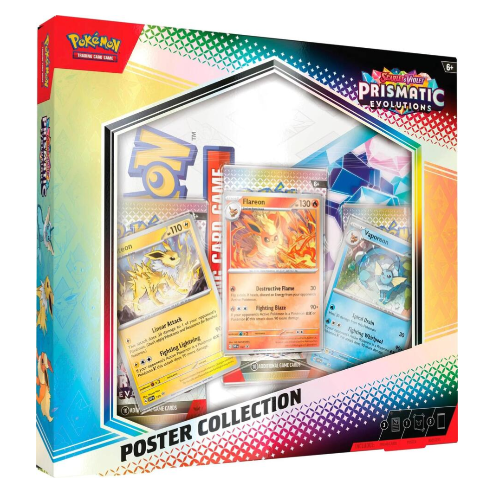 Scarlet & Violet: Prismatic Evolutions Poster Collection