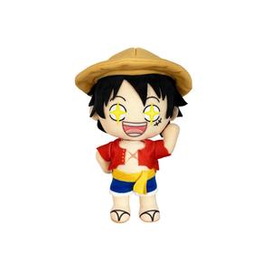 One Piece Monkey D. Luffy Change Face 8-Inch Plush