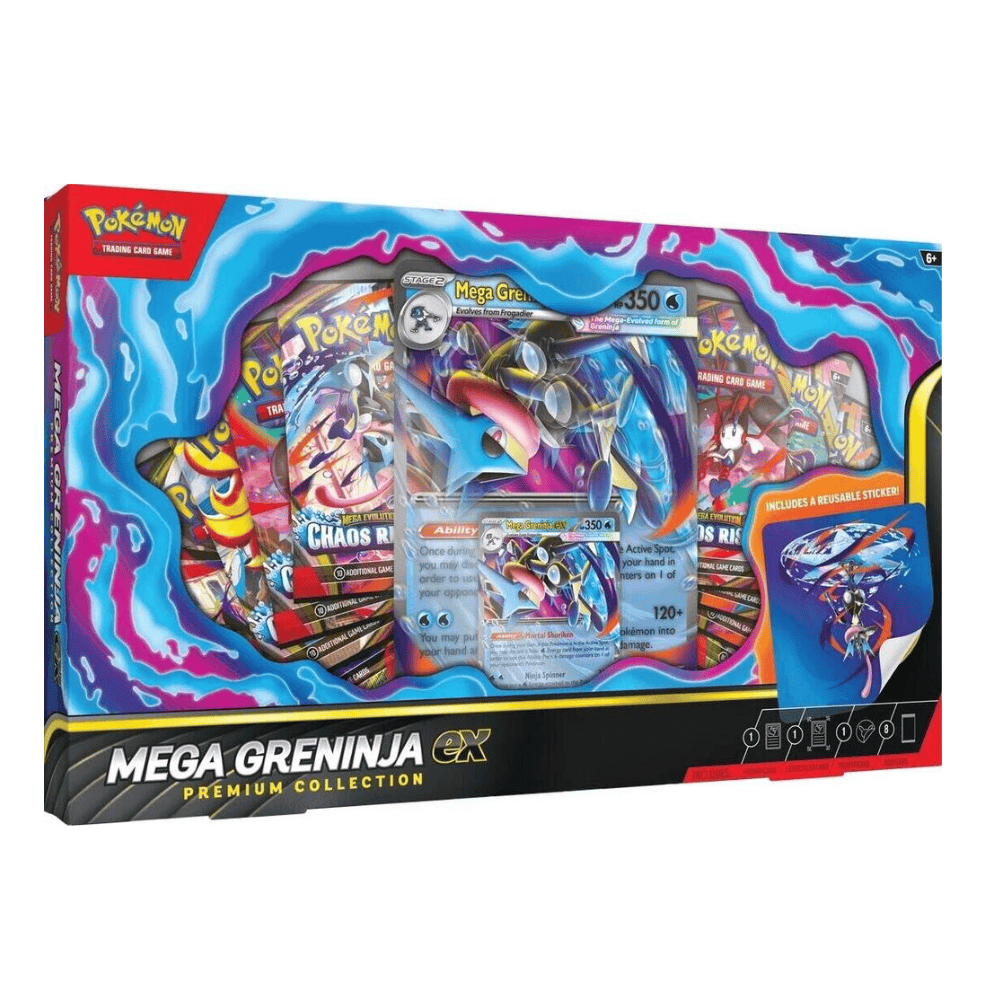 Pokemon: Mega Greninja ex Premium Collection - Miscellaneous Cards & Products (MCAP)
