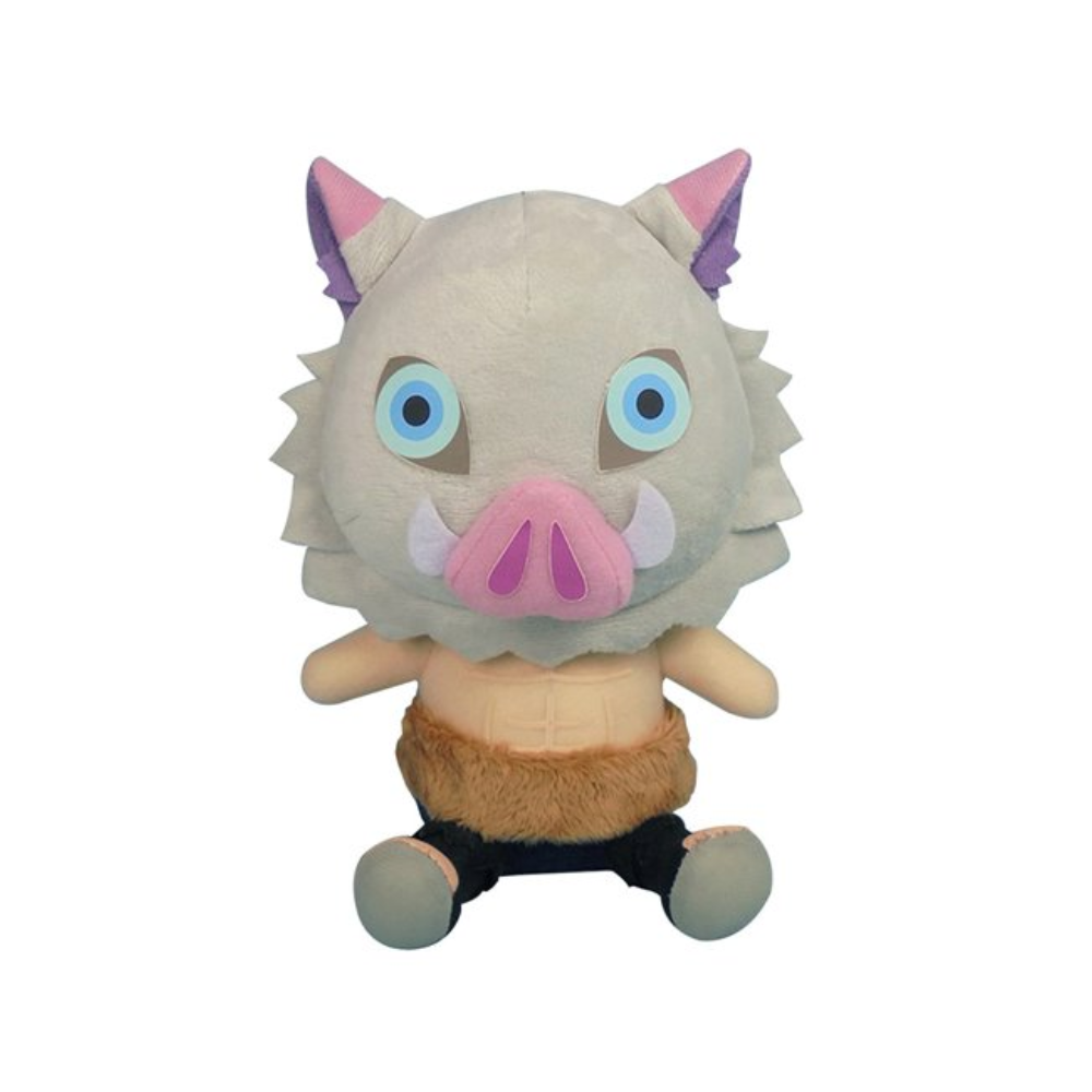 Demon Slayer Inosuke Sitting 7-Inch Plush