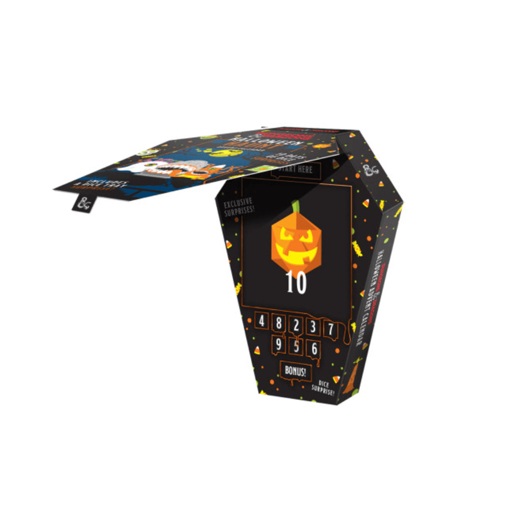 Dungeons & Dragons: Halloween Advent Dice Calendar