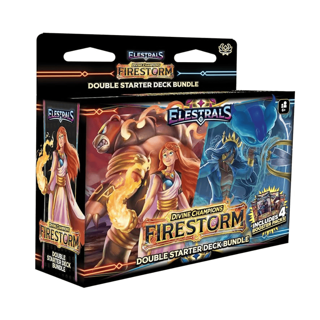 Elestrals: Firestorm - Hestia Vs. Poseidon Double Starter Deck Bundle