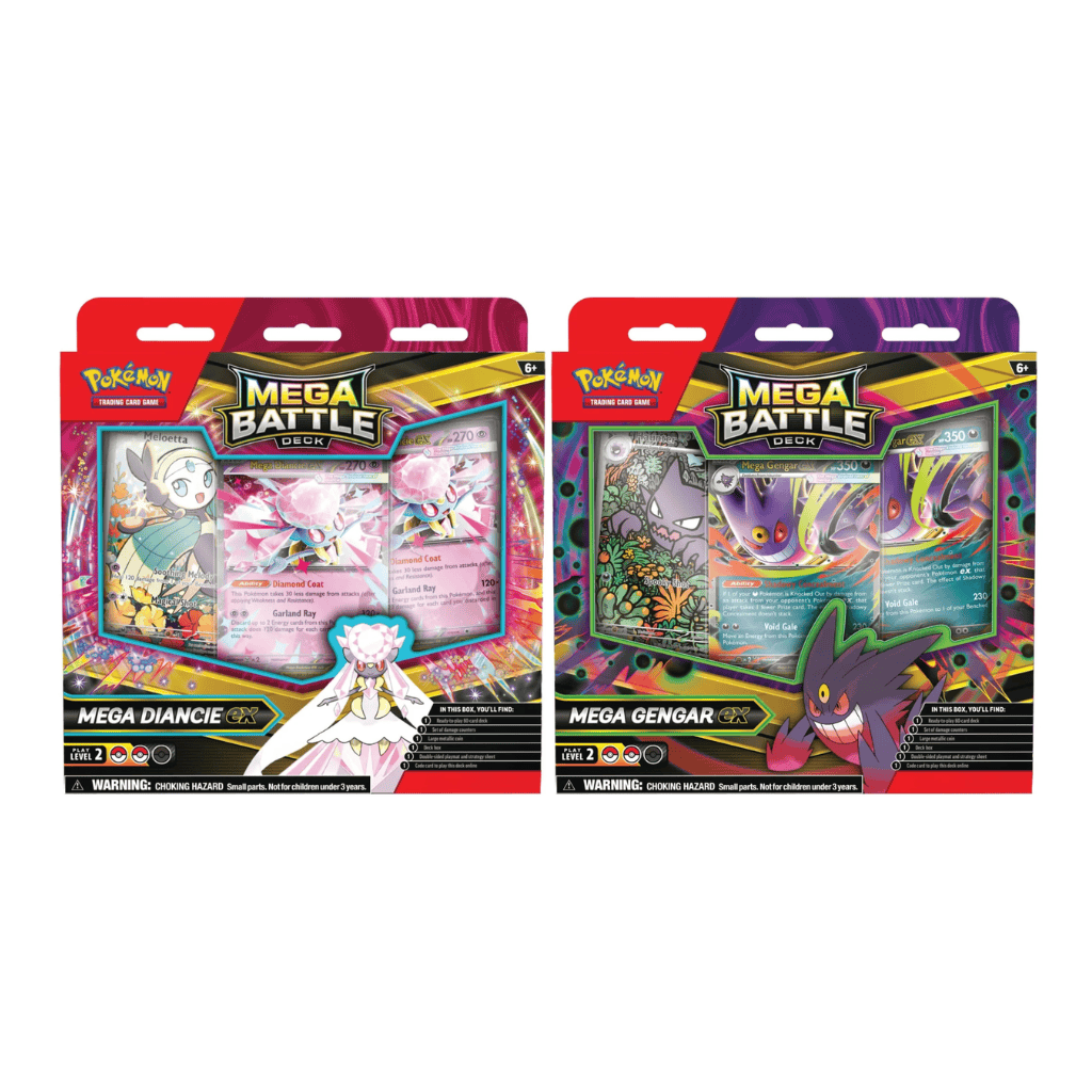 Pokemon: Mega Battle Deck - Mega Gengar/ Mega Dianice EX