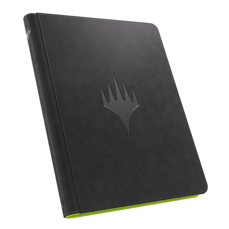 Magic: The Gathering Secrets of Strixhaven Prime Zip-UP Album 18-Pocket Black/Green Color - Gamegenic