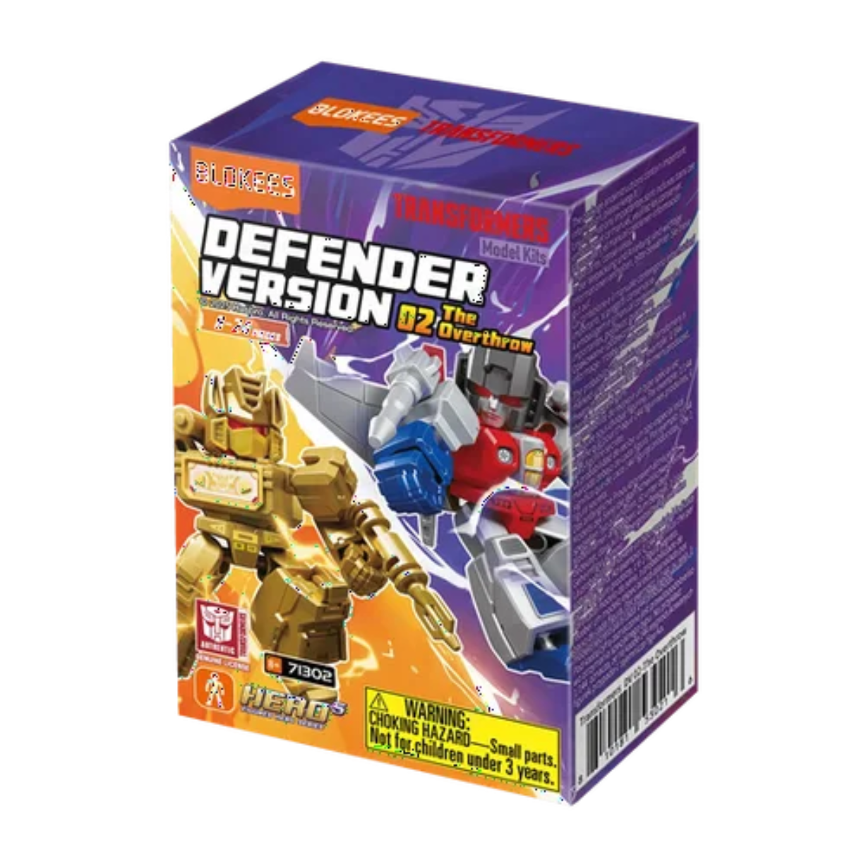 Transformers Blokees: 2-inch Defender Model Kit Blind Box