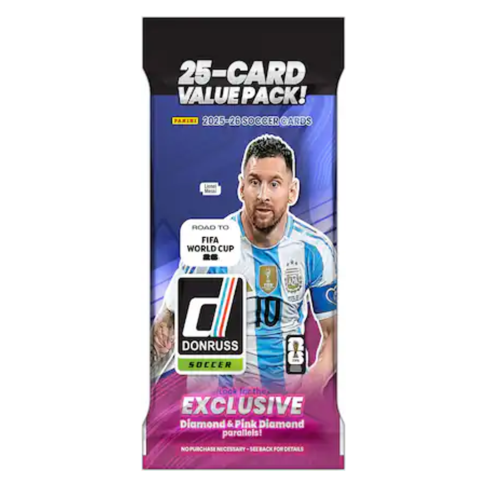 2025/26 Panini Donruss Road to FIFA World Cup Soccer Fat Pack