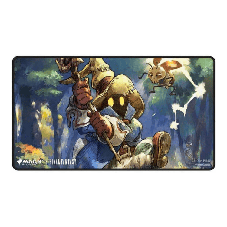 FINAL FANTASY Black Stitched Playmat for Magic: The Gathering - Ultra Pro Playmats