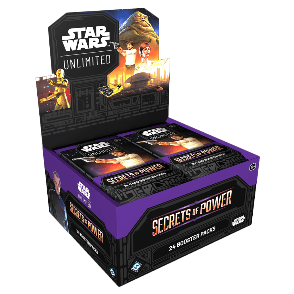 Star Wars: Unlimited - Secrets of Power Booster Display