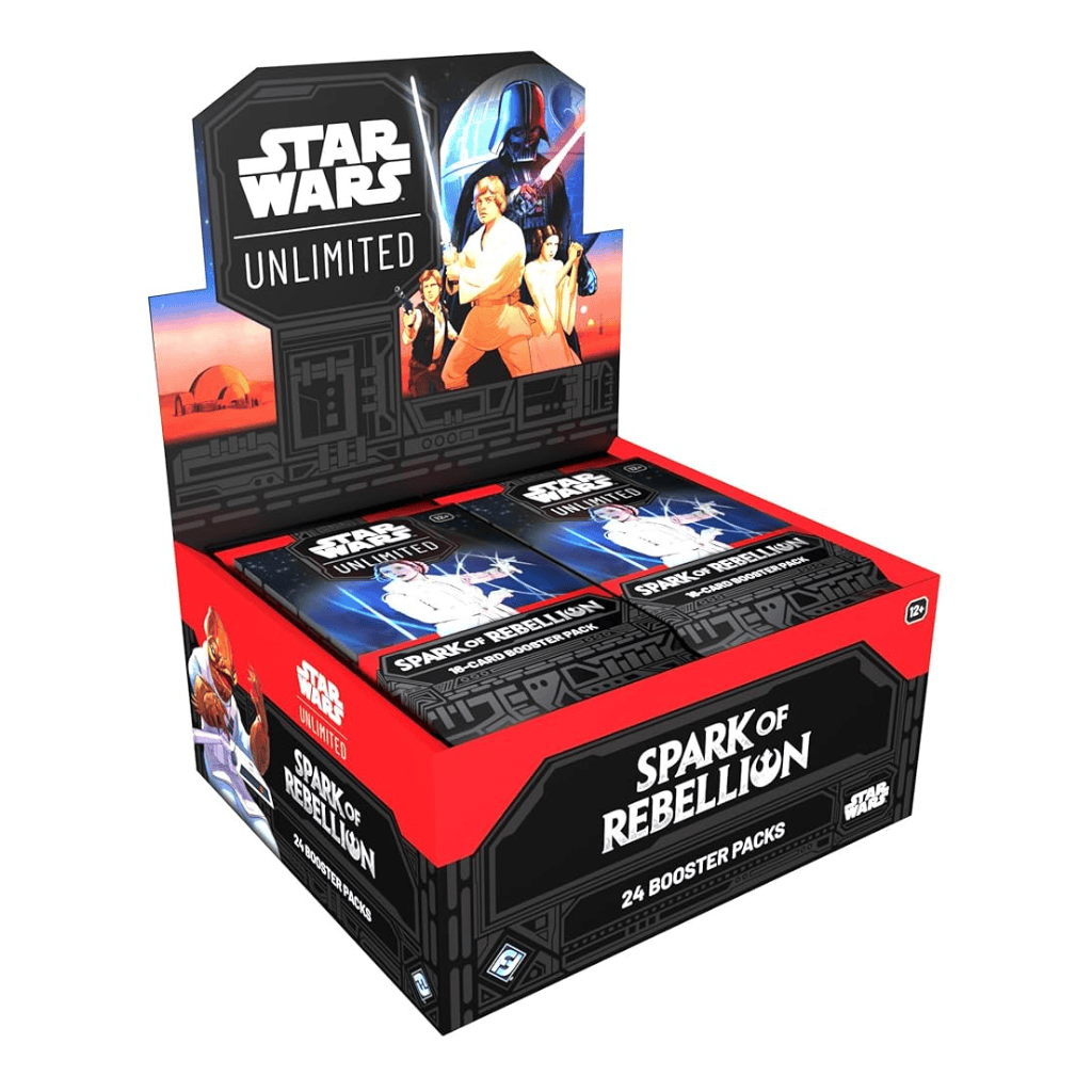 Star Wars: Unlimited - Spark of the Rebellion Booster Display