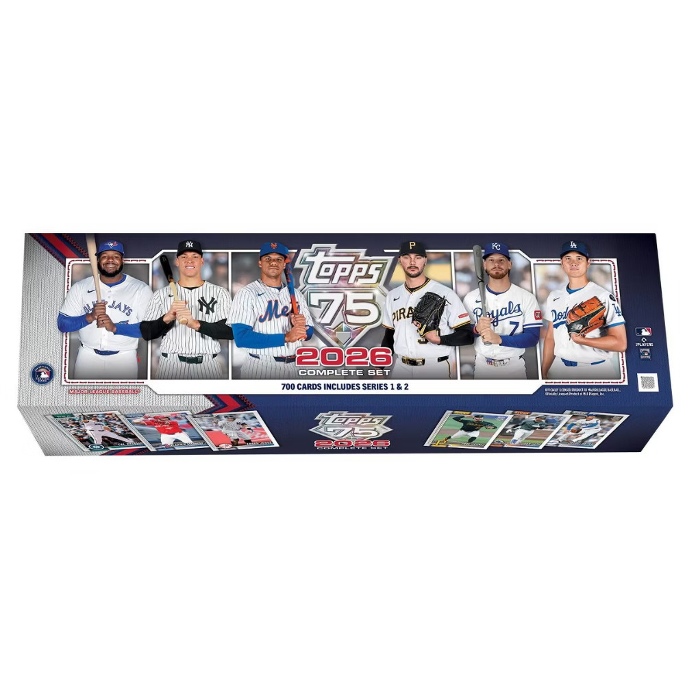 2026 Topps MLB Series 1 & 2 Baseball Trading Card Complete Set