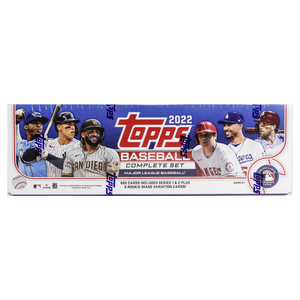 2022 Topps Baseball Complete Set Series 1 & 2 Box