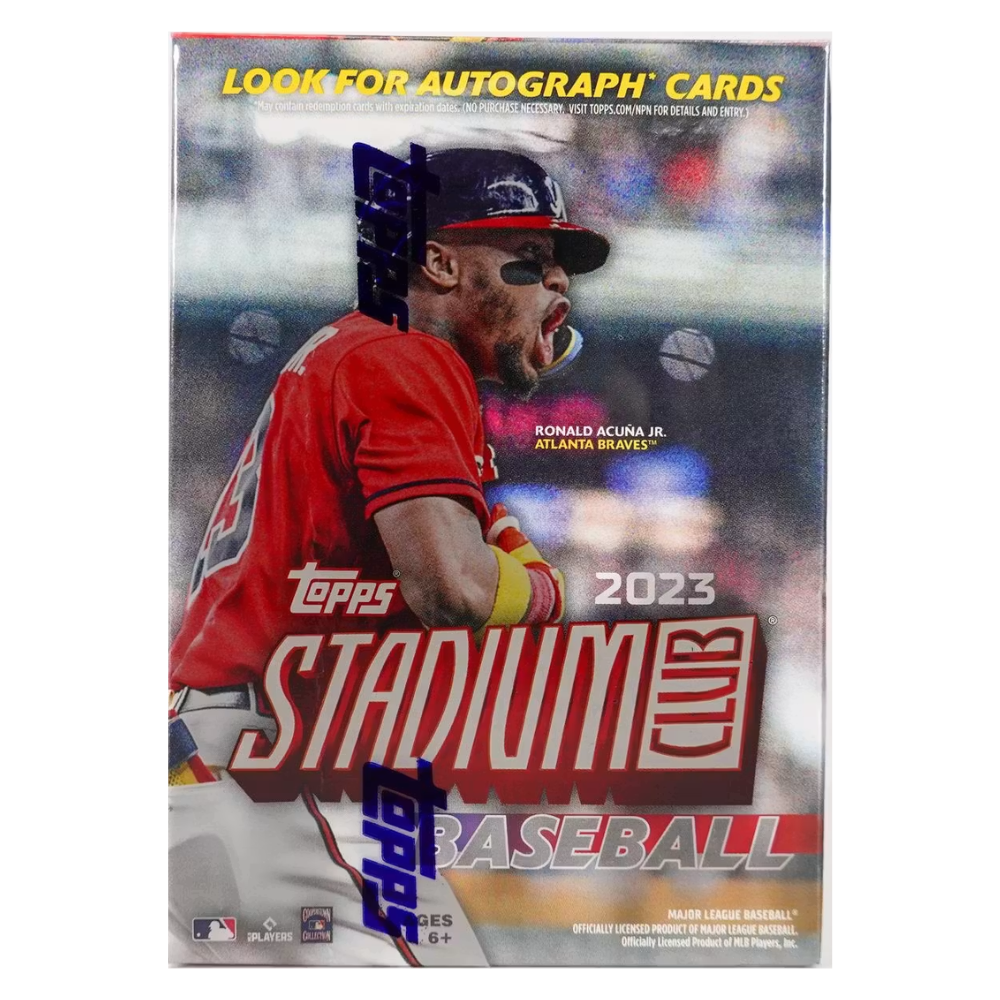 2023 Topps Stadium Club Baseball Blaster Box