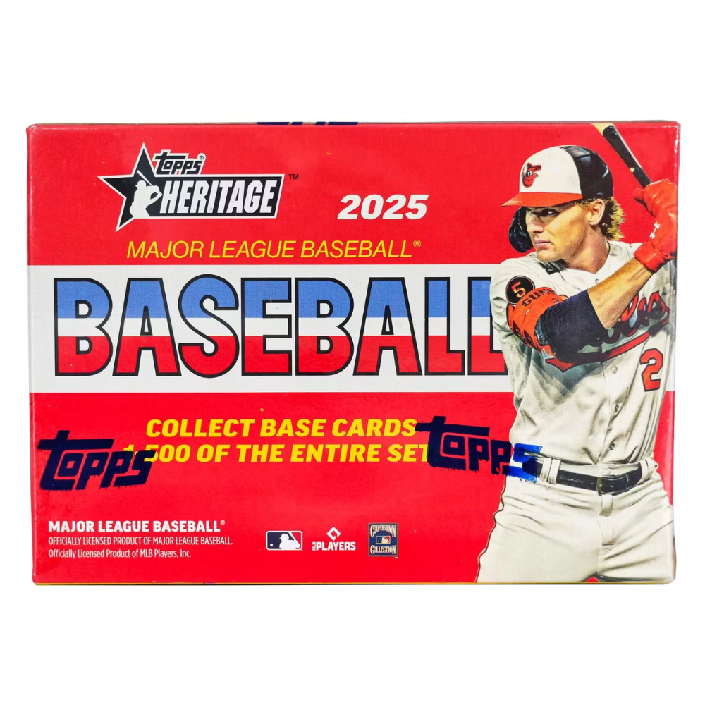 2025 Topps Heritage Baseball Blaster Box