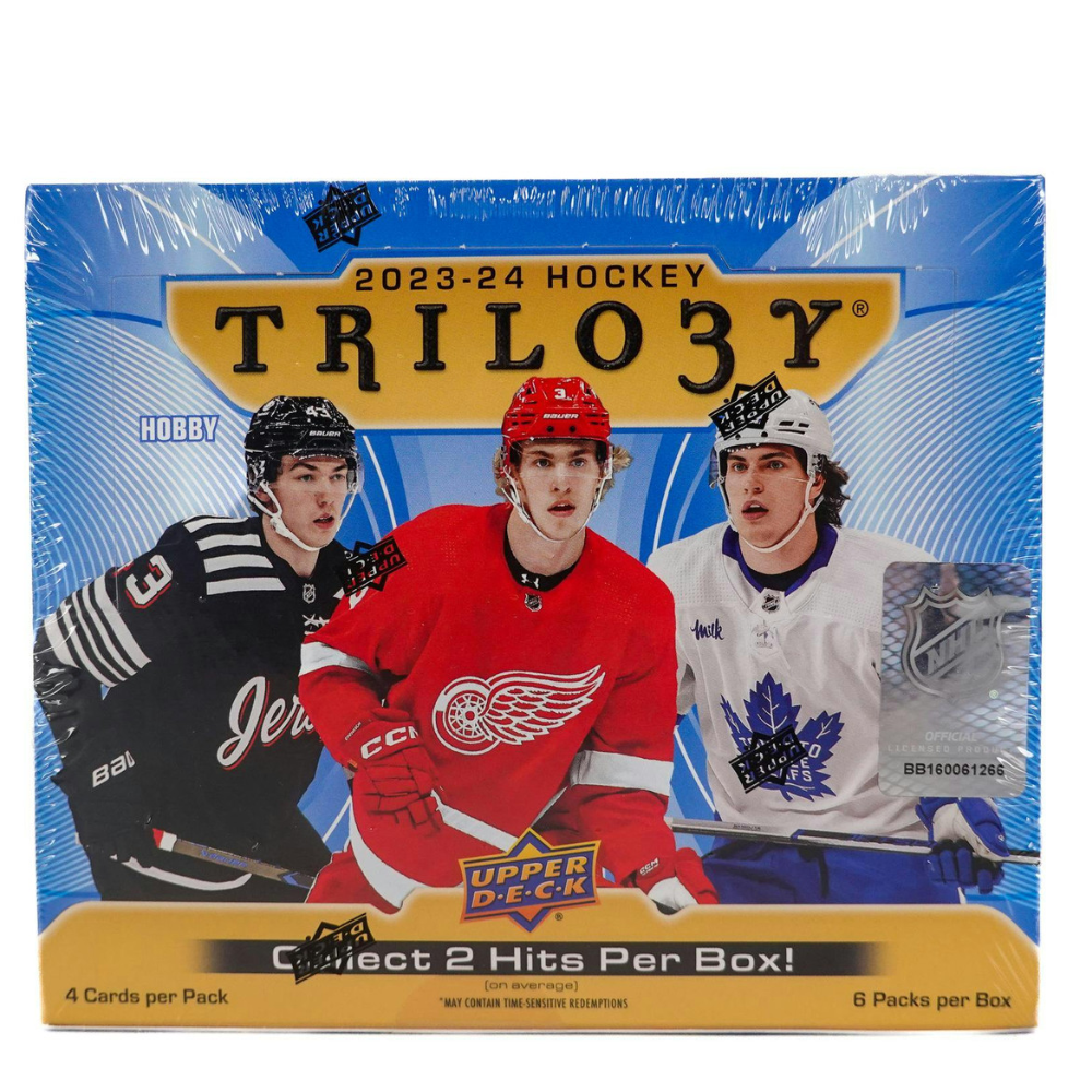 2023-24 Upper Deck Trilogy Hockey Hobby Box