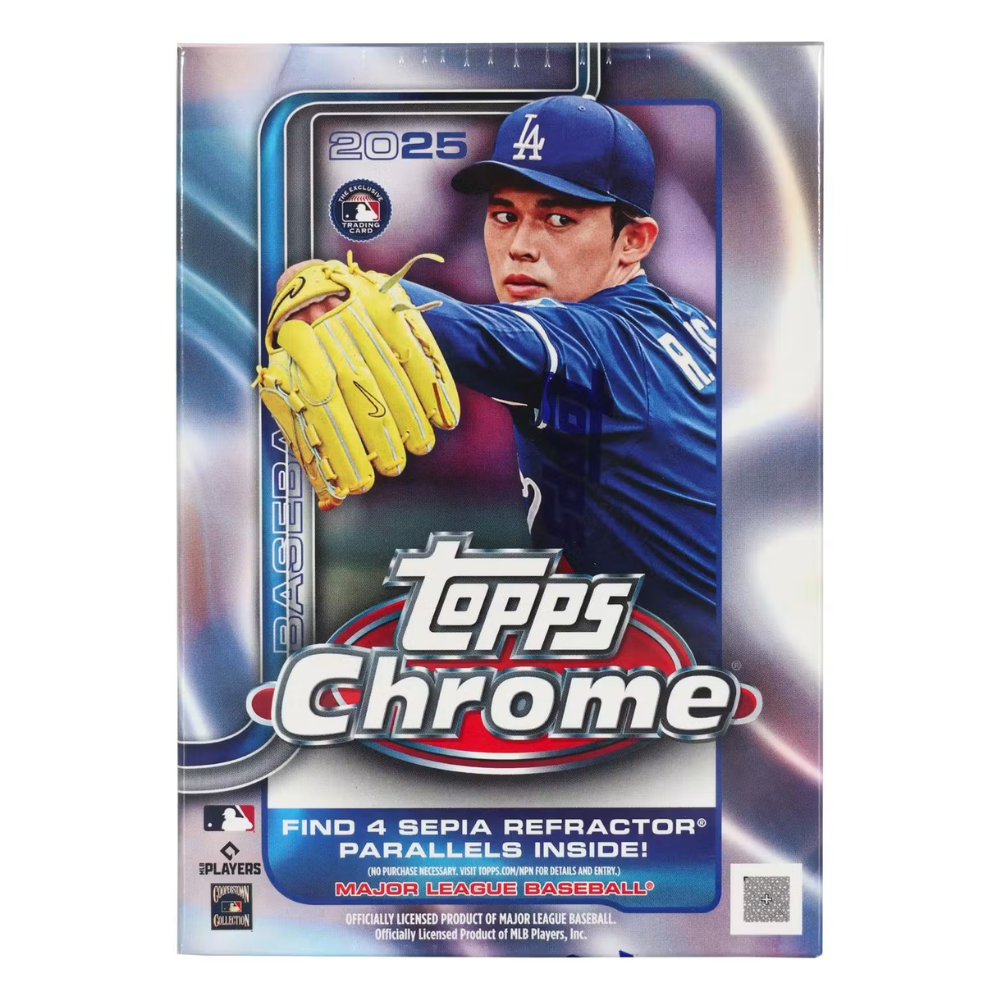 2025 Topps Chrome Baseball Blaster Box