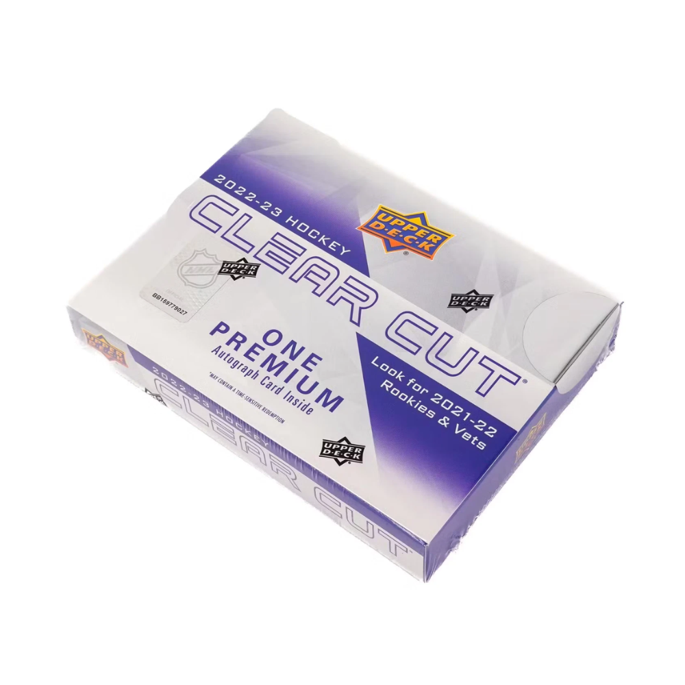 2022/23 Upper Deck Clear Cut Hockey Hobby Box