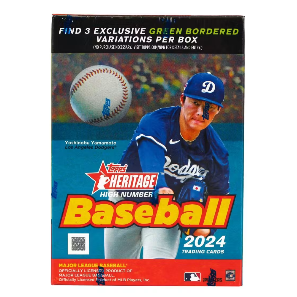 2024 Topps Heritage High Number Baseball Blaster Box