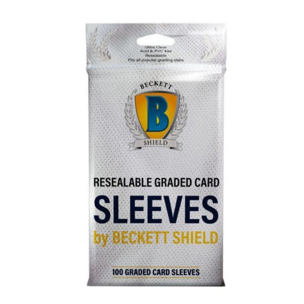 Beckett Shield: Resealable Graded Card Sleeves (100 count)