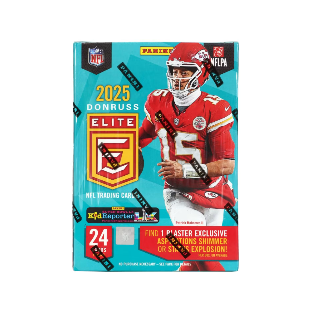 2025 Panini Donruss Elite Football Blaster Box