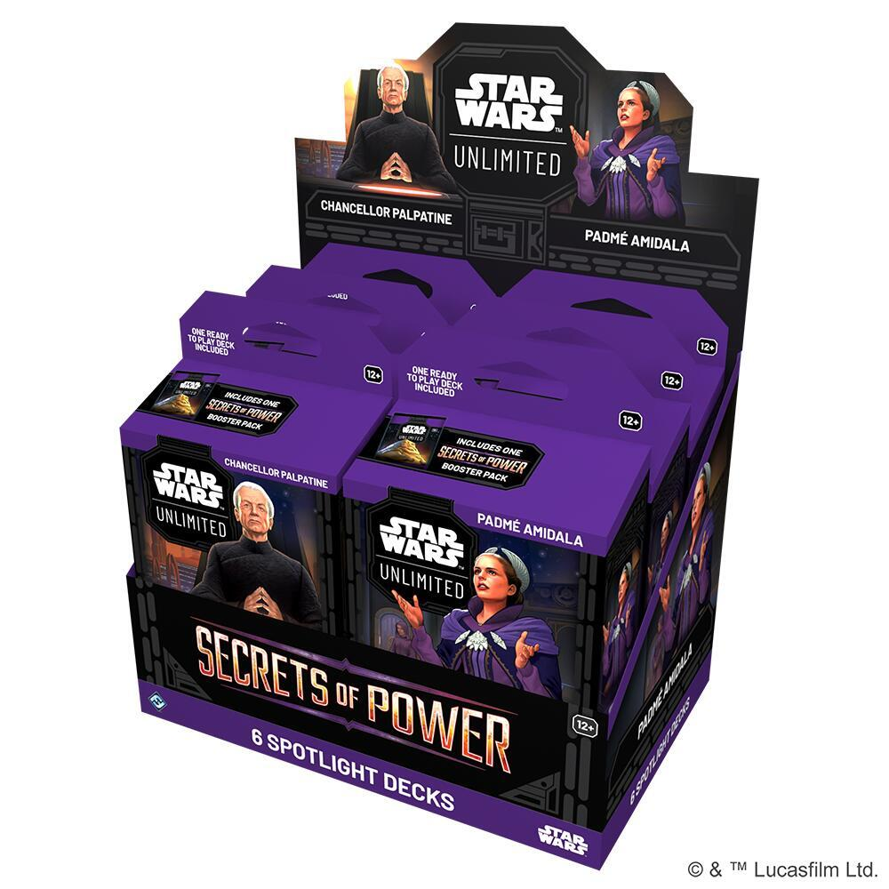 Star Wars Unlimited - Spotlight Deck Display - Secrets of Power (SEC)