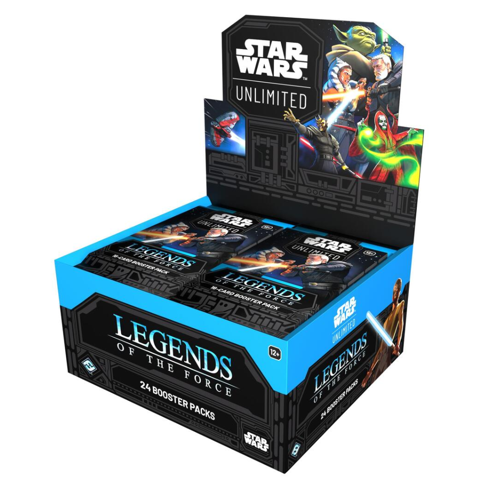 Star Wars: Unlimited - Legends of the Force Booster Display