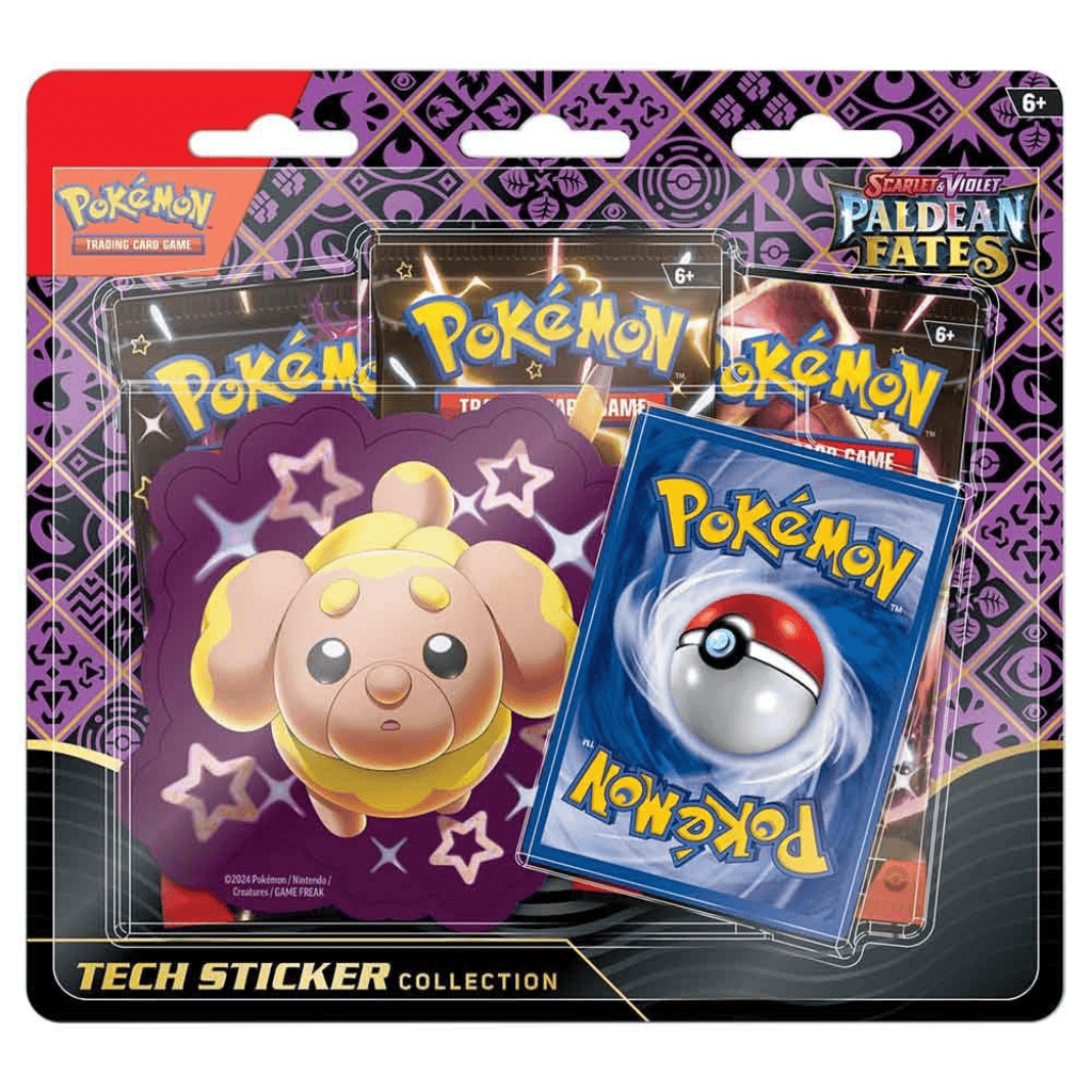 Scarlet & Violet: Paldean Fates sticker collection