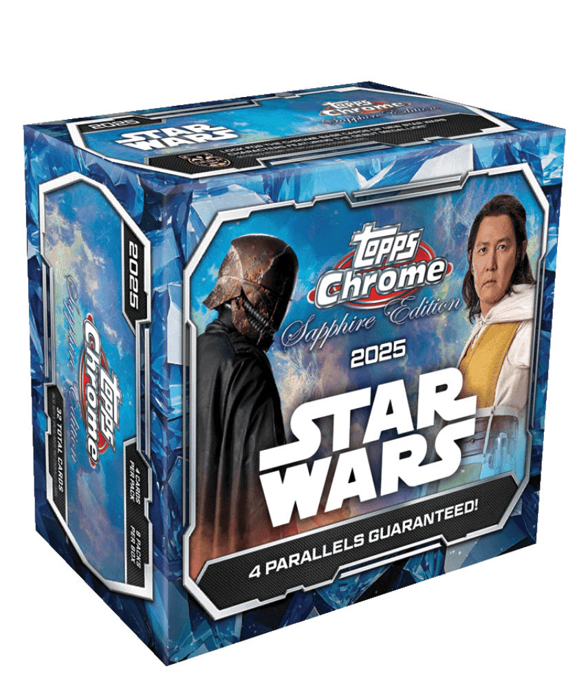 2025 Topps Chrome Star Wars "Sapphire Edition" Hobby Box