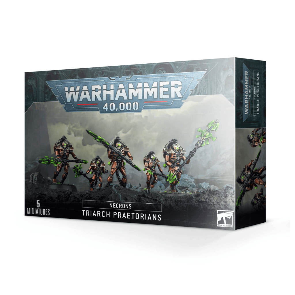 Warhammer 40,000 Necrons "Triarch Praetorians" Miniatures Set