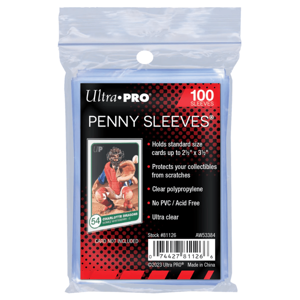 Ultra Pro Penny Sleeves (100 Count) 2.5 x 3.5