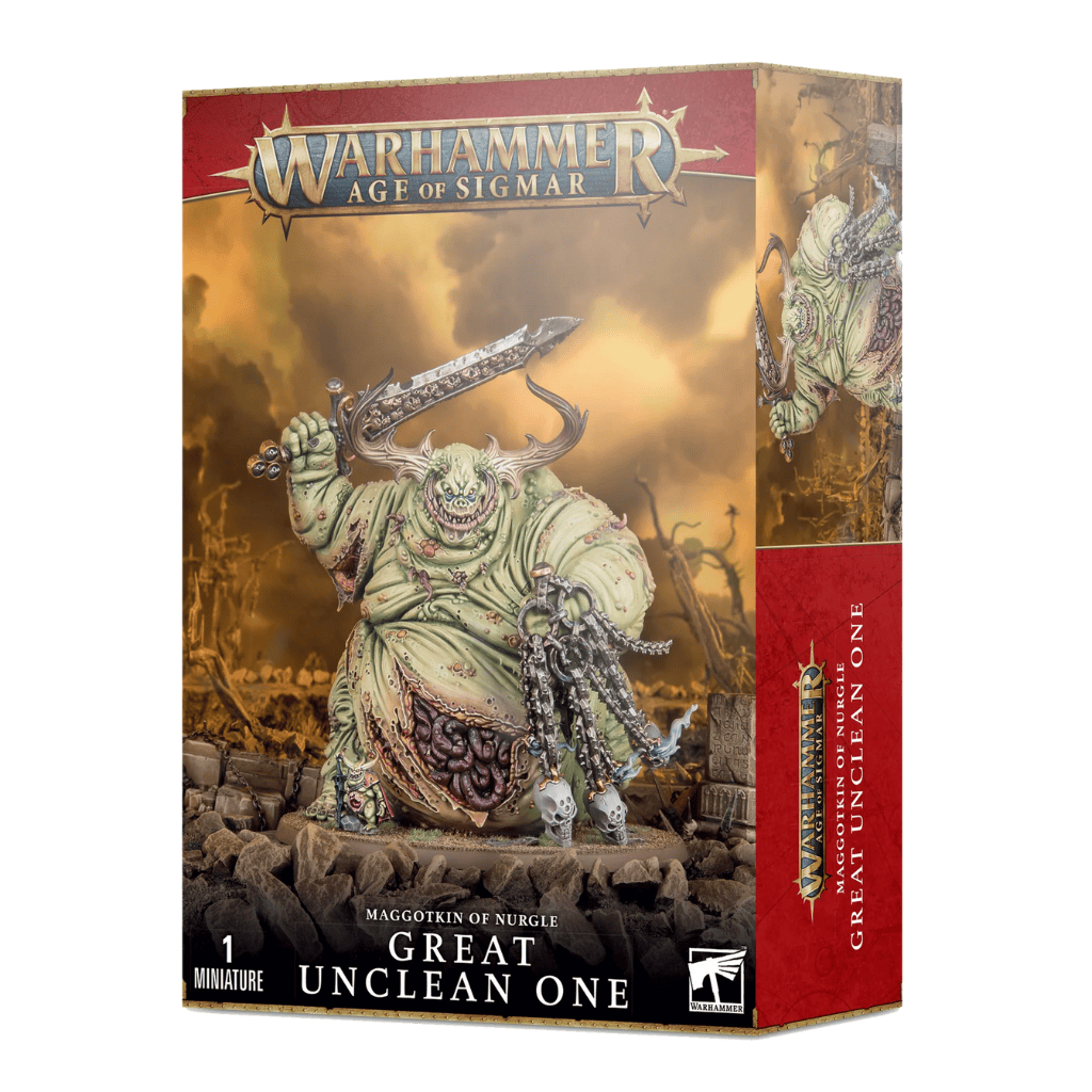 Warhammer Age of Sigmar Maggotkin of Nurgle "Great Unclean One" Miniature Set