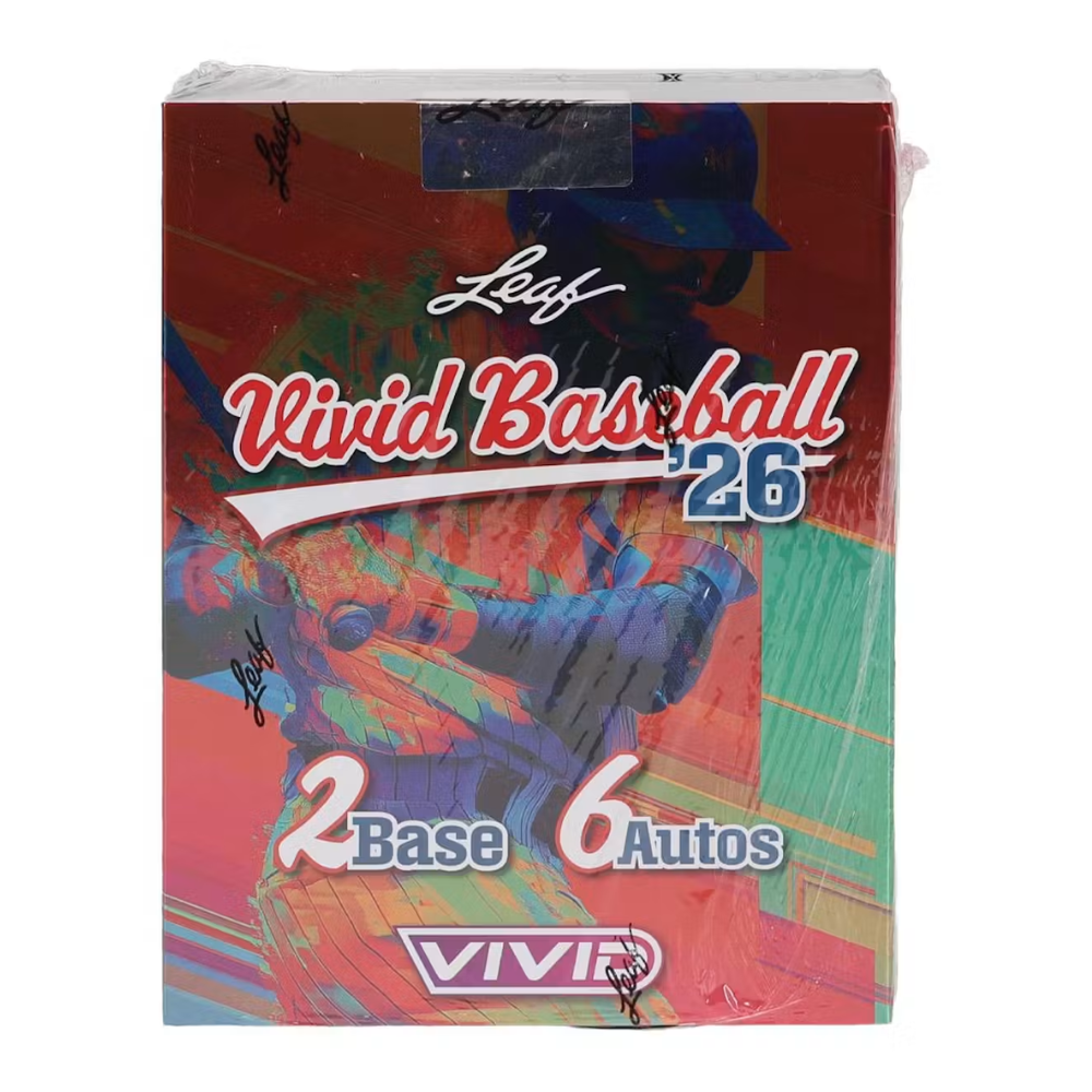 2026 Leaf Vivid Baseball Hobby Box