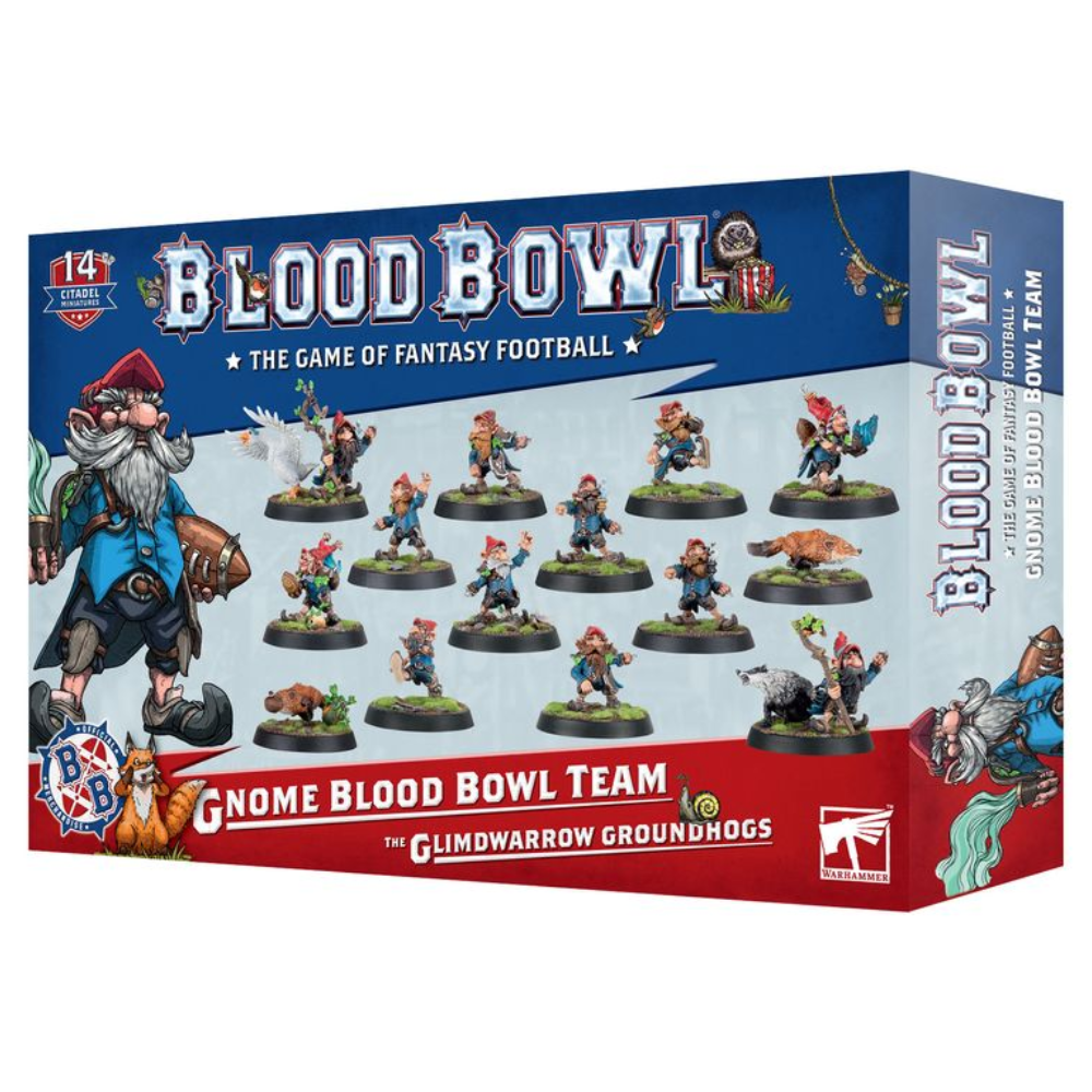 Gnome Blood Bowl Team: The Glimdwarrow Groundhogs
