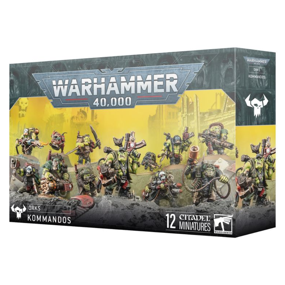 Warhammer 40,000 Orks "Kommandos" Miniatures Set