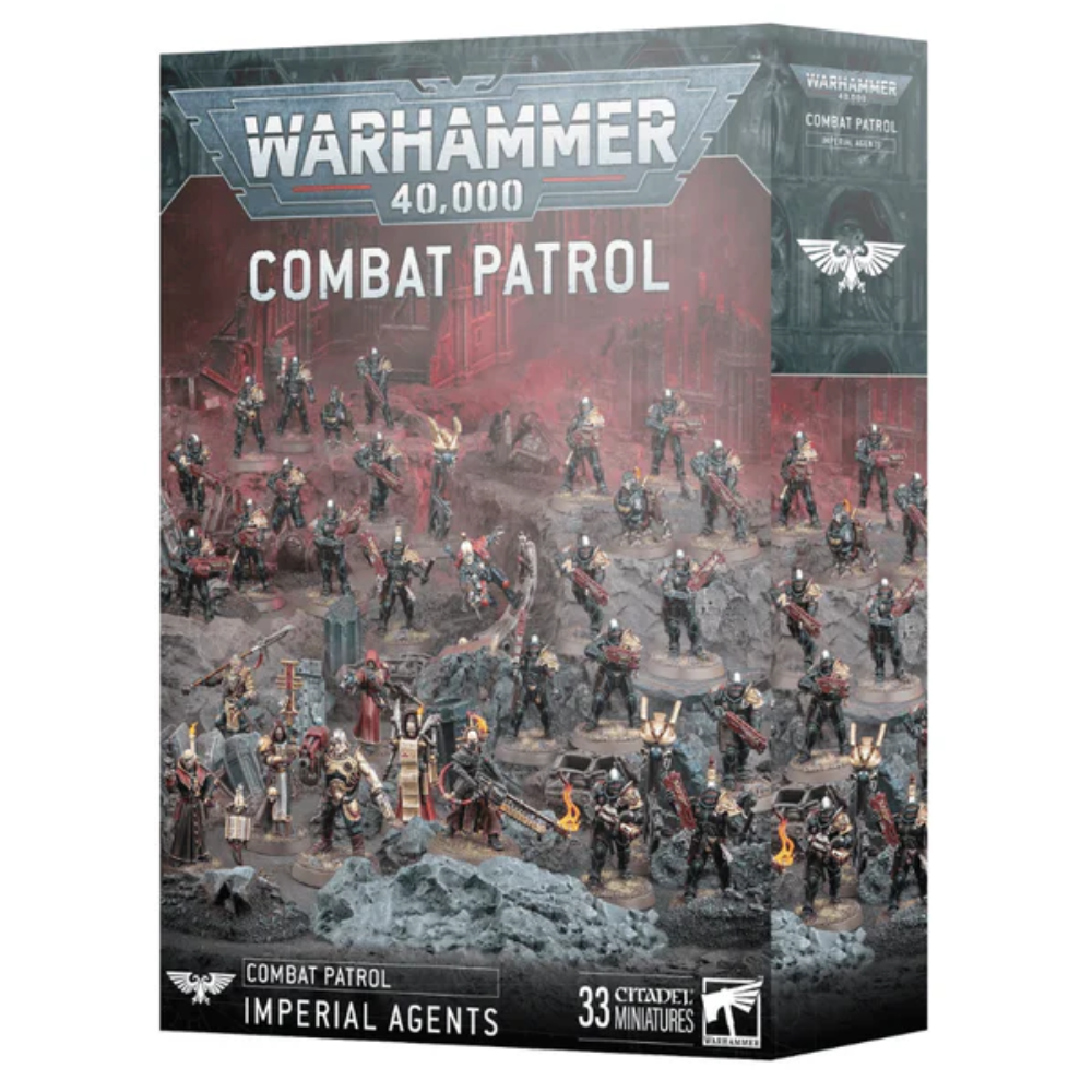 Warhammer 40,000 Combat Patrol "Imperial Agents" Miniature set