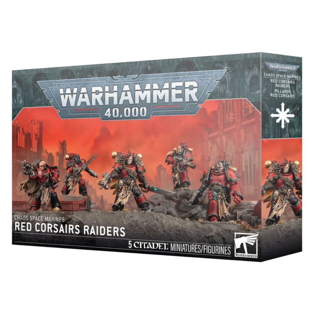 Warhammer 40,000 Chaos Space Marines: Red Corsairs Raiders