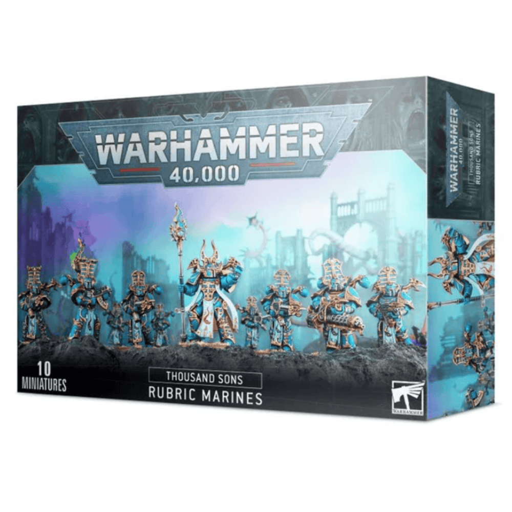 Warhammer 40,000: Thousand Sons "Rubric Marines" Miniatures