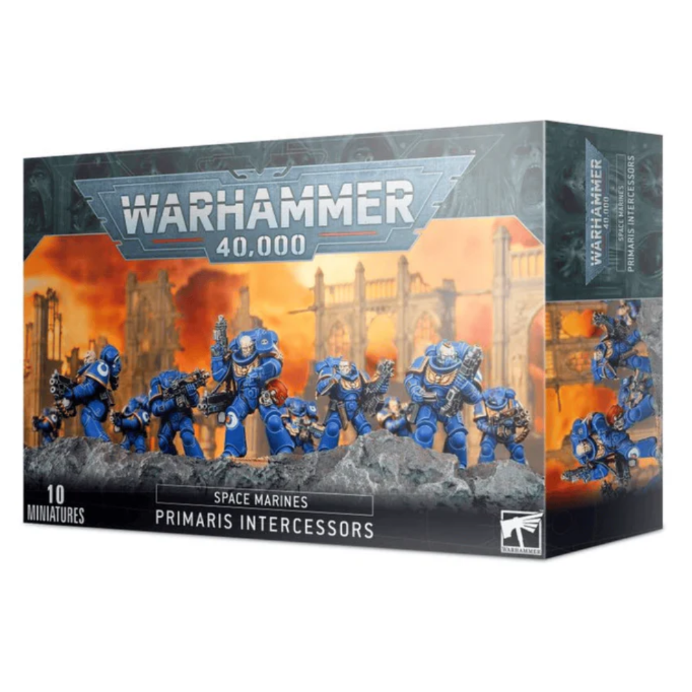Warhammer 40,000: Space Marines "Intercessor Squad" Miniatures Set