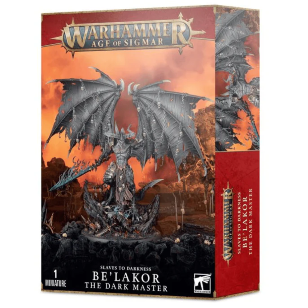 Warhammer Age of Sigmar Slaves to Darkness "Be'Lakor The Dark Master" Miniature Set