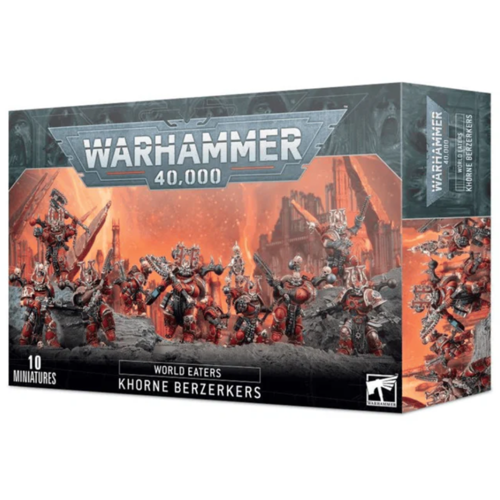 Warhammer 40,000 World Eaters "Khorne Berzerkers" Miniatures