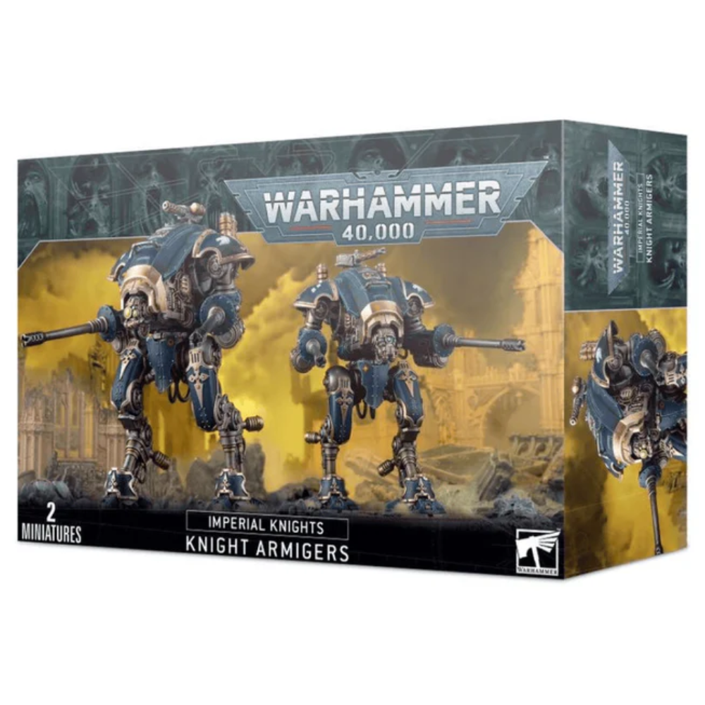 Warhammer 40,000 Imperial Knights "Knight Armigers" Miniatures