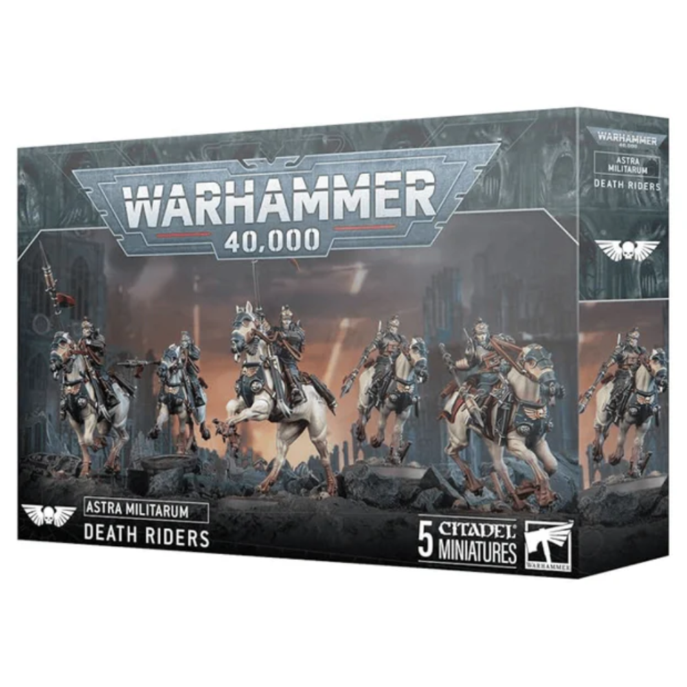 Warhammer 40,000 Astra Militarum "Death Riders" Miniatures Set