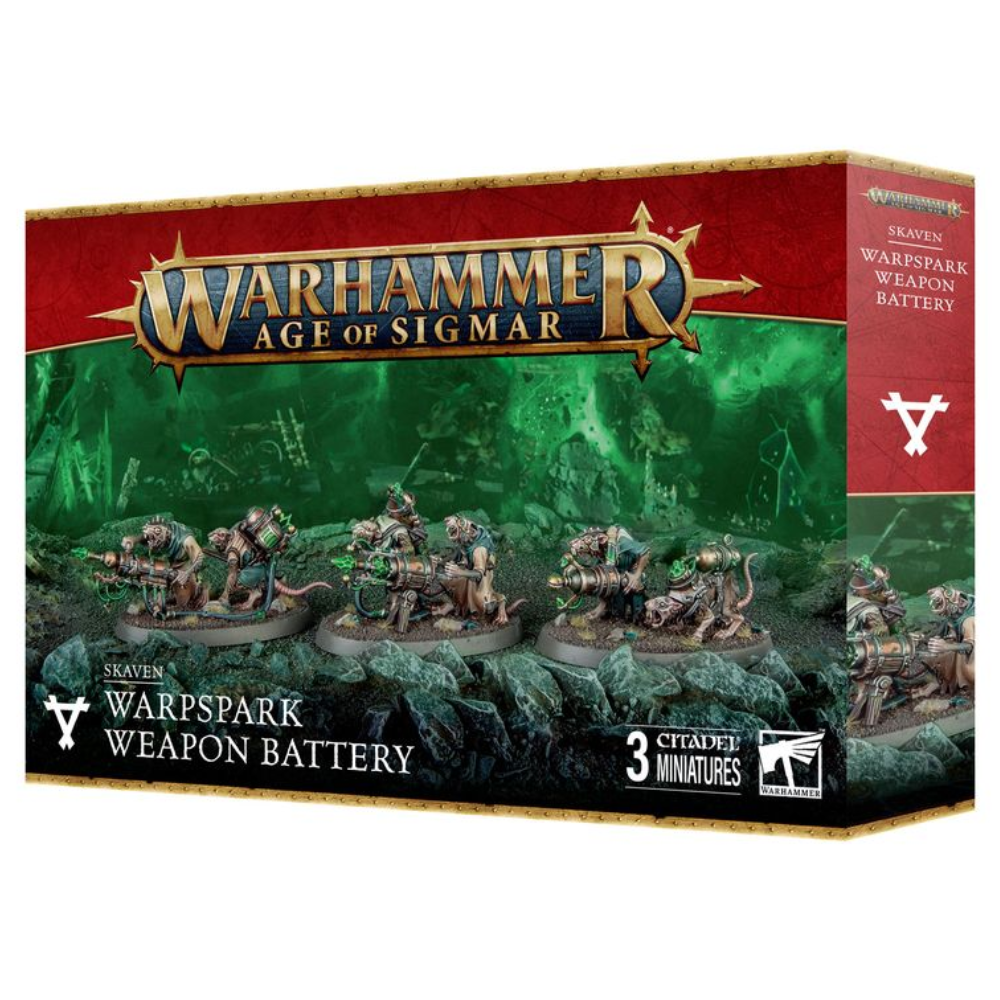 Warhammer Age of Sigmar - Skaven "Warspark Weapon Battery" Miniatures Set