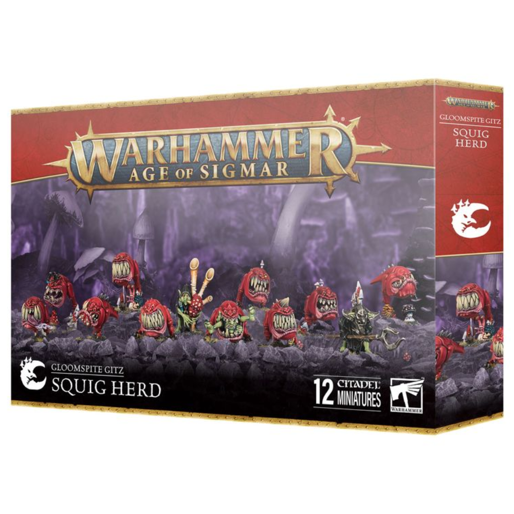 Warhammer Age of Sigmar - Gloomspite Gitz "Squig Herd" Miniatures Set