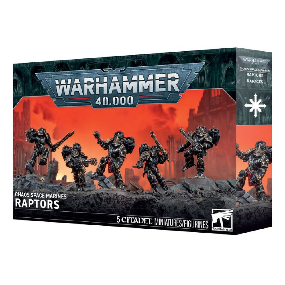 Warhammer 40,000: Chaos Space Marines "Raptors" Miniatures Set