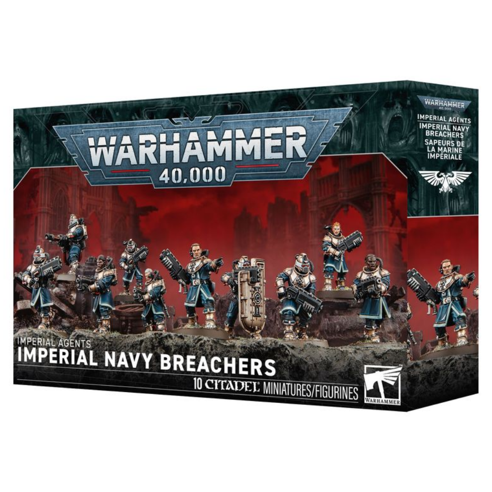 Warhammer 40,000: Imperial Agents "Imperial Navy Breachers" Miniatures Set